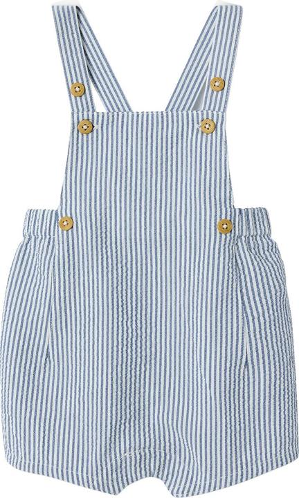 Immagine prodotto Vertbaudet Baby-Set: Body & gestreifte Latzshorts (80)