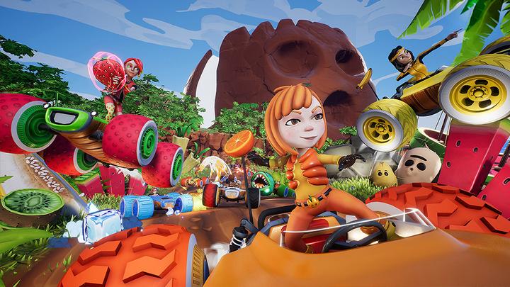 Produktbild Pqube All-Star Fruit Racing, Switch (Switch, Multilingual)