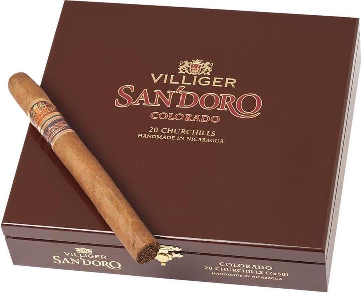 Actual product image Villiger San Doro Colorado Churchill (Churchill)