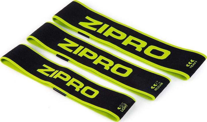 Image du produit Zipro Mini bande différents niveaux de résistance inclus (0.70 m, Léger, Moyen, Fort)