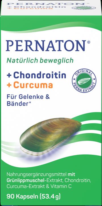 Immagine prodotto Pernaton Condroitina + Curcuma (90 Pezzo/i, Pillole, 53 g)