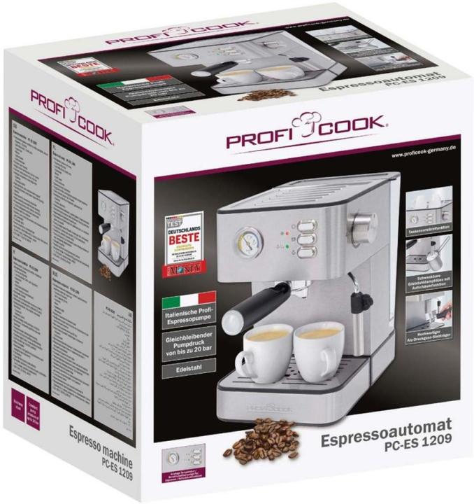 Produktbild Clatronic Espressomaschine PC-ES 1209 inox sr