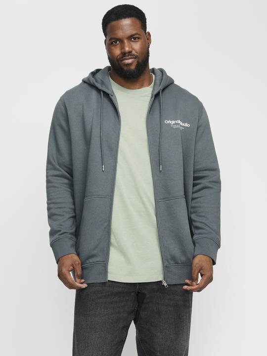 Produktbild Jack & Jones Jorvesterbro Sweat Zip Hood Noos Pls (6XL)
