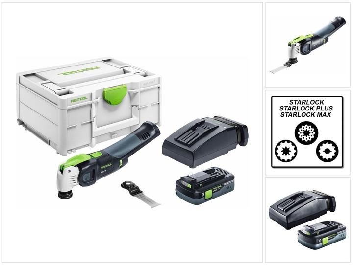 Produktbild Festool Akku-Oszillierer OSC 18 HPC 4,0 EI-Plus