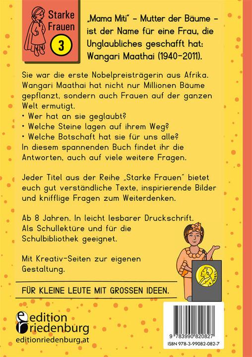Produktbild Wangari Maathai - Die Mutter der Bäume (Deutsch, Heike Wolter, Julia Christof, Bettina Springer-Ferazin, 2022)