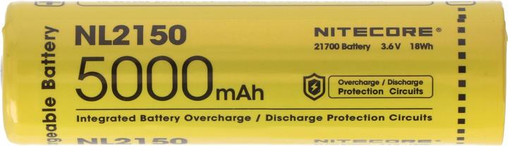 Produktbild Nitecore Li-Ion Akku Typ 21700 - 5000mAh - NL2150