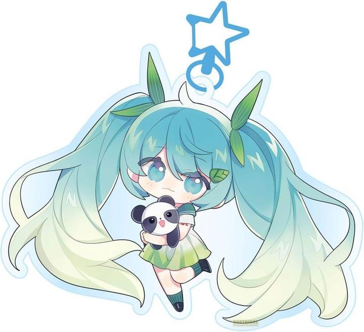 Produktbild POPbuddies Hatsune Miku Acryl Schlüsselanhänger Kawaii Spring Time