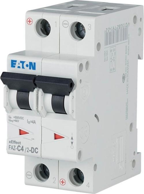 Actual product image Eaton miniature circuit breaker FAZ-C4