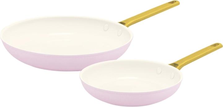 Immagine prodotto Greenpan Padova Blush Pink 2-delige pannenset (20+26) (26 cm, Casseruola con manico, Alluminio)