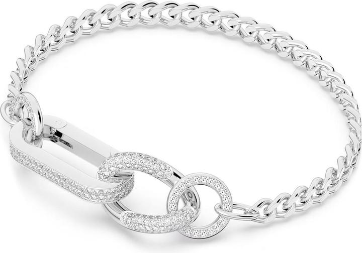 Actual product image Swarovski Dextera Bracelet Pavé Silver L (19.50 cm, Swarovski Metal)