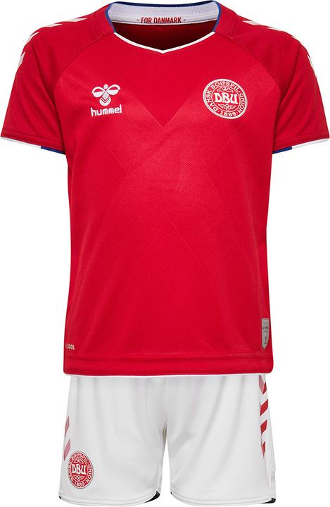 Produktbild hummel Dänemark Trikotsatz für Kleinkinder WM (68)