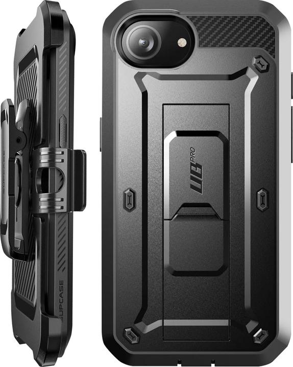 Actual product image Supcase - Unicorn Beetle Pro - iPhone 16e - Black (Apple iPhone 16e)