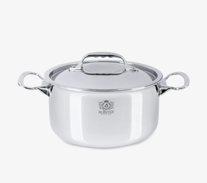 Produktbild de Buyer Affinity Bratentopf (24 cm, Bräter + Schmortopf, Edelstahl)