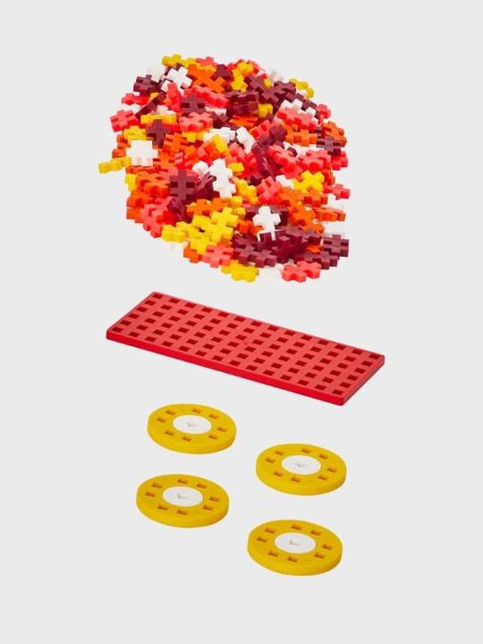 Actual product image Plus-Plus Creative building blocks car fire