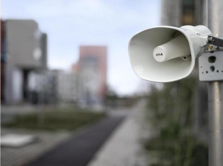 Actual product image Axis C1310-E MK II NETWORK HORN (Protective film)