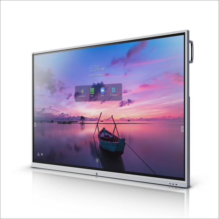 Actual product image vivitek DS NovoTouch BK860i silver 86"/3xHDMI/VGA/DP/USB (3840 x 2160 Pixels, 86")