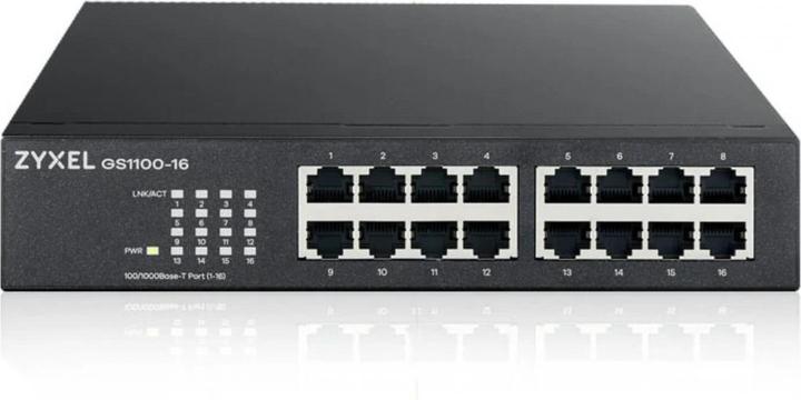Actual product image Zyxel GS1100-16 V3 (16 Ports)