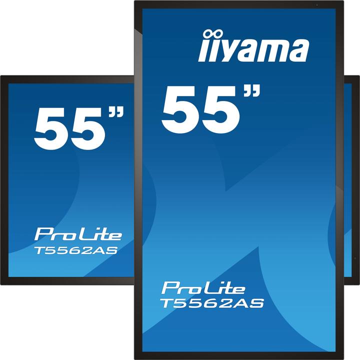 Actual product image iiyama T5562AS-B1 55IN 139.70CM UHD IP (3840 x 2160 Pixels, 54.60")