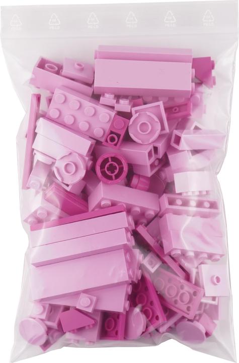 Produktbild LEGO Steine Rosa gemischt - 250 Stück - Pink bricks mix - NEU (LEGO Zubehör)