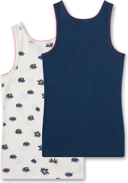 Actual product image Sanetta -Vest (double pack) flowers (92)