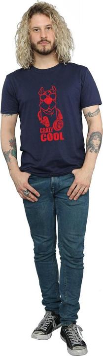 Actual product image Scooby Doo Mens Crazy Cool T-Shirt (L)