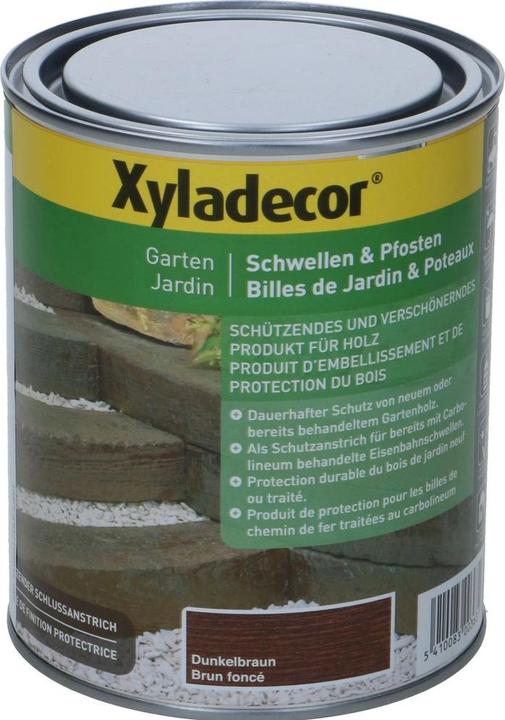 Produktbild Xyladecor Schwellen und Pfosten (Dunkelbraun, 2.50 l)