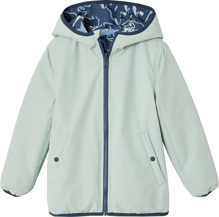 Vertbaudet Wendbare Jungen Light-Steppjacke mit Recycling-Polyester