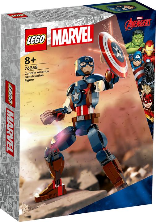 Image du produit LEGO Figurine de construction Captain America (76258, LEGO Marvel)