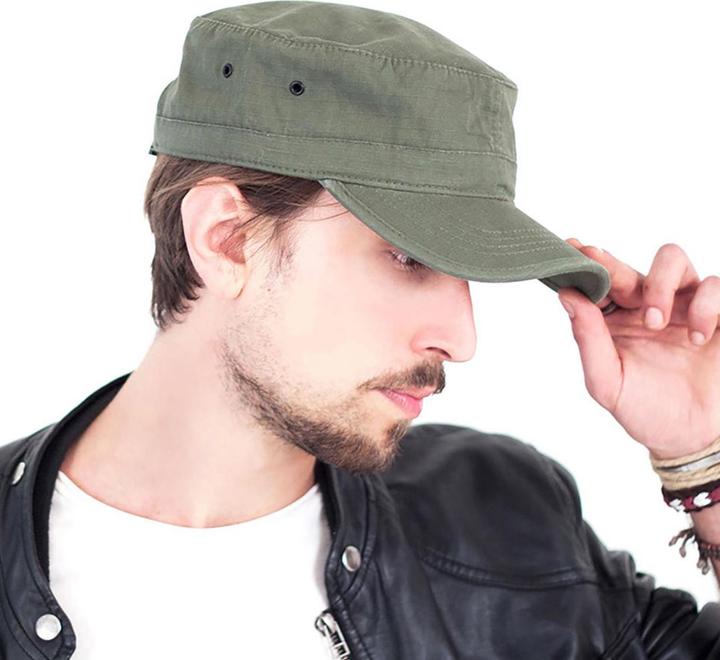 Image du produit Atlantis casquette de style militaire (pack de 2) (Taille unique)
