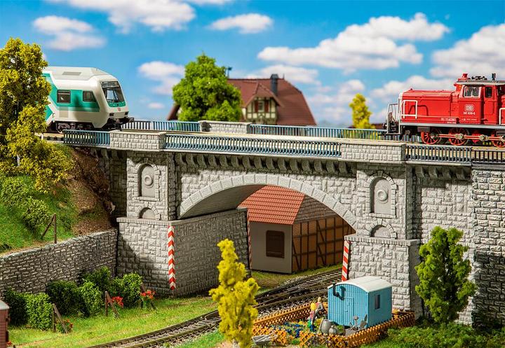 Produktbild Faller Eisenbahn-/Strassenbrücke