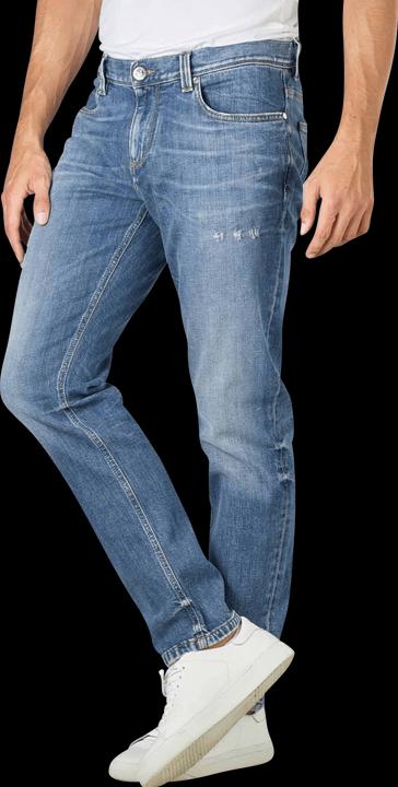 Actual product image Alberto Organic Premium Pipe Jeans Regular Slim Fit Blue (W36/L32)