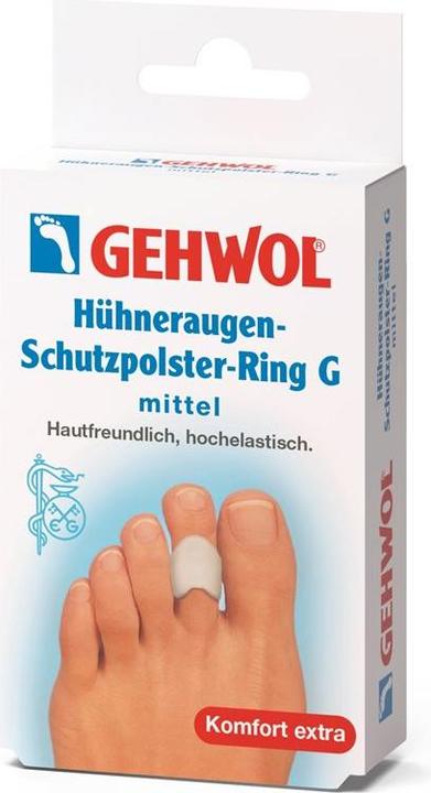 Image du produit Gehwol Anneau de protection contre les cors G Paquet de vente moyen 3 pièces (Réduire la pression, 498.67 ml)