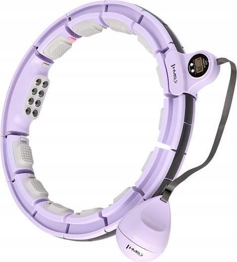HMS Hula Hop HHM13 with magnets weight and counter purple (40 cm, 400 g)
