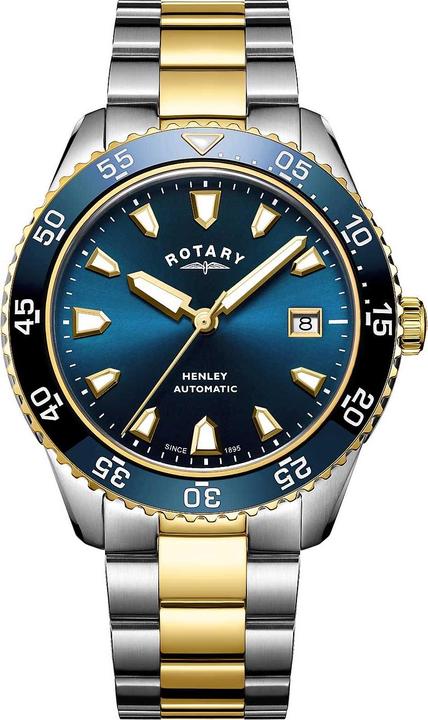 Produktbild Rotary GB05131/05 Henley Automatik Herren 42mm 10ATM (Analoguhr, 42 mm)