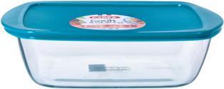 Produktbild Pyrex Glasschüssel mit Deckel, rechteckig, 28 x 20 cm, 2,6 l (2.50 l)