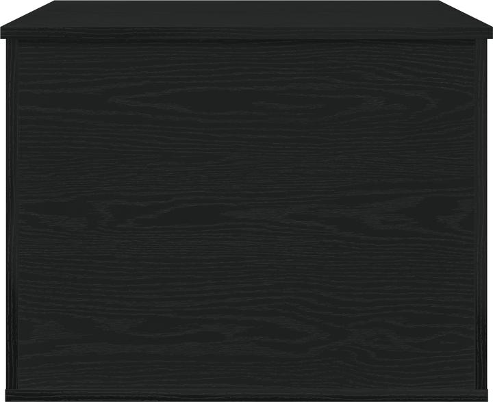Produktbild VidaXL Aufbewahrungsbox mit Deckel Schwarz Eiche 60x42x46 cm Ingenieurholz (115.92 l)