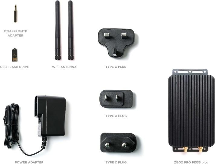 Actual product image Zotac ZBox PRO PI335 Pico (Intel Celeron N4100)