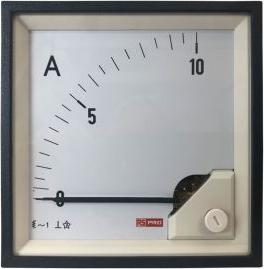 Rs Pro Analogue Panel Ammeter 10 (Input)A AC, 92mm