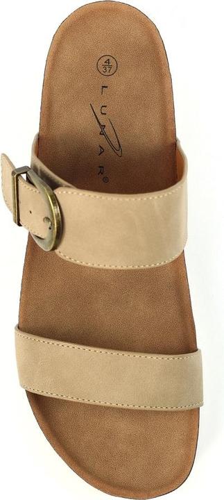 Actual product image Lunar Womens/Ladies Ripple Wedge Sandals (37)