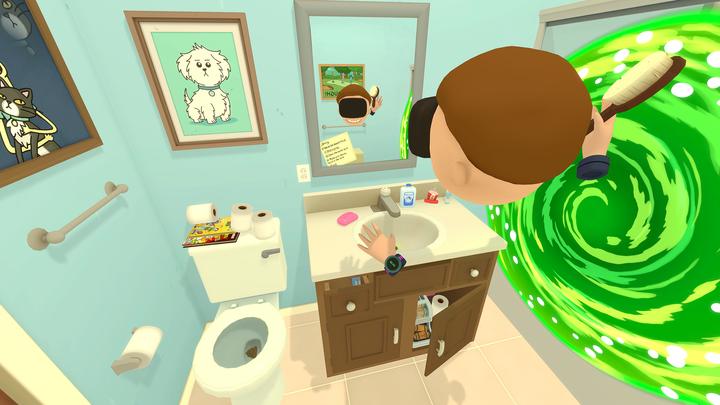 Produktbild Adult Swim Games Rick and Morty's Virtual Rick-Ality (PS4, EN)