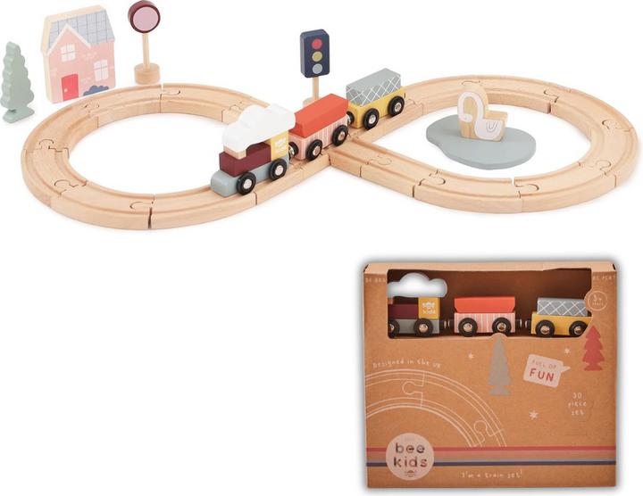 Produktbild Just Bee Kids Holz-Spielzeugzug (FSC)