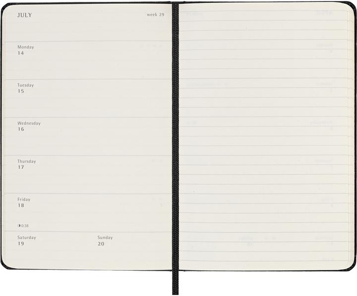 Actual product image Moleskine Notebook (A6, Pocket, English)