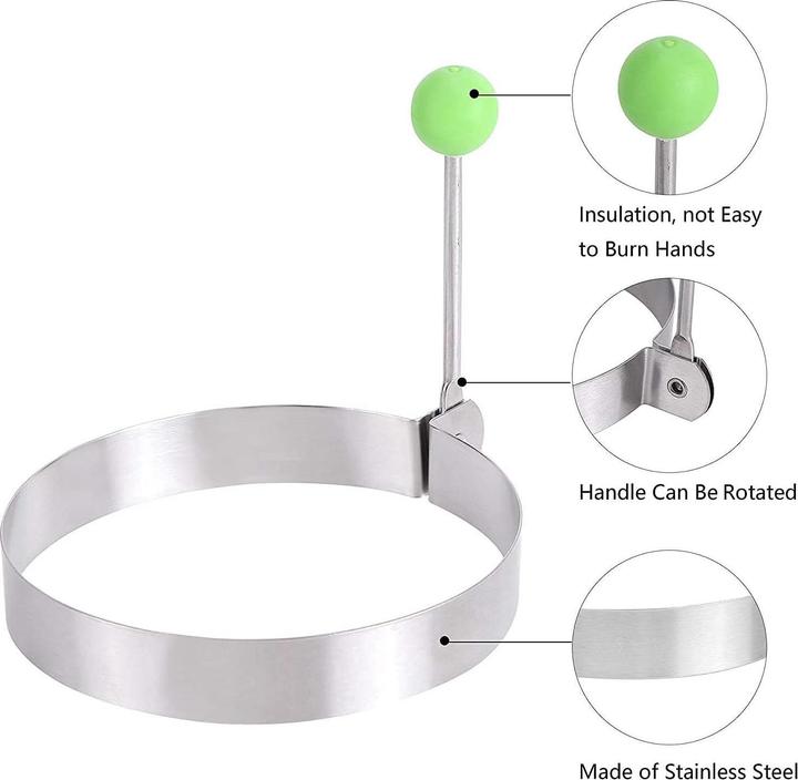 Actual product image JTI 3x frying pan moulds / egg moulds - various models