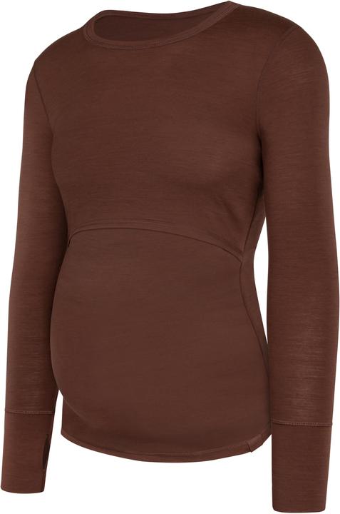 Image du produit Normani Sous-vêtements en mérinos - Ensemble de maternité - T-shirt à manches longues et caleçon - 8795 (XS)