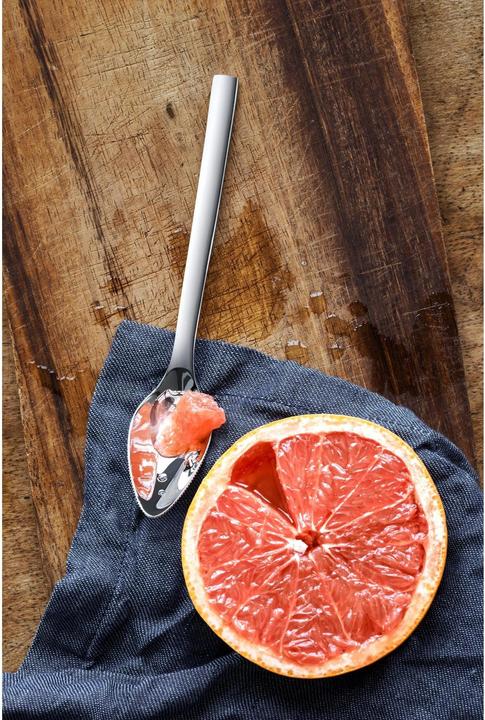 Productafbeelding WMF Grapefruitbestekset 2st Grapefruitlepel met tanden Nuova Roestvrij Staal pol (2 Stuk, Lepel)