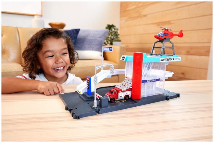 Produktbild Matchbox Notrettung Spielset