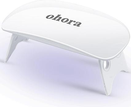 Actual product image Ohora Gel Nail UV Light LED Lamp by 6W Max 2 Timers Portable Lamp for Curing Gel Nail Art Polish Sti