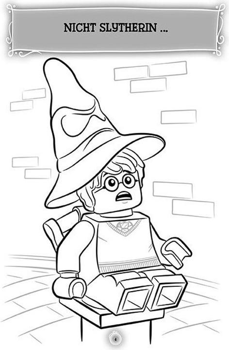 Produktbild LEGO Harry Potter – Mein Maxi Mal- und Rätselblock (Deutsch)