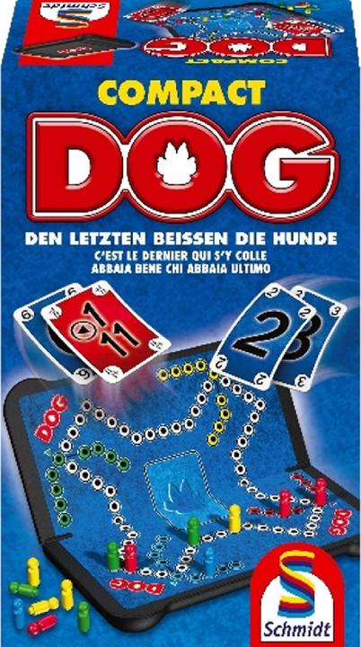 Actual product image Schmidt Spiele Dog Compact The dogs bite the last (German)