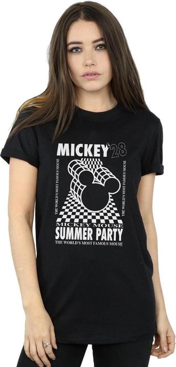 Immagine prodotto Disney Mickey Mouse Summer Party Maglietta Ampia Donna (XXL)